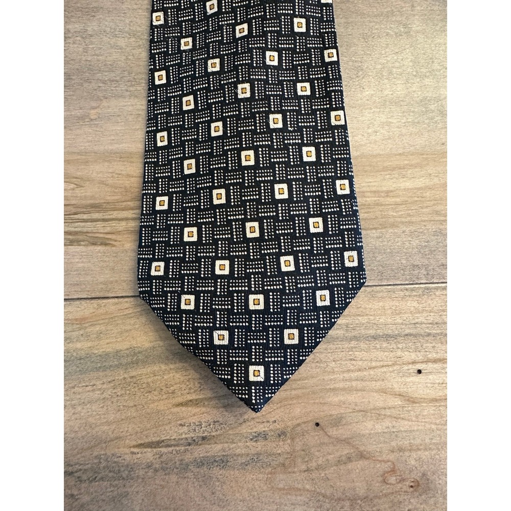 RUBINACCI Mariano Rubinacci 100% Silk Tie 3 3/4 x 58 Made in Italy